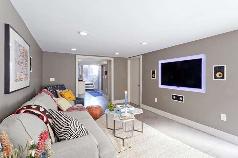 Reka Bentuk TV Drywall