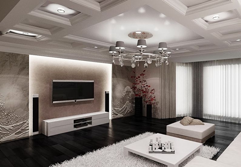 Reka Bentuk TV Drywall