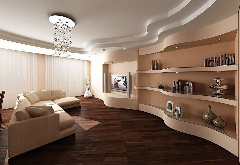 Reka Bentuk TV Drywall
