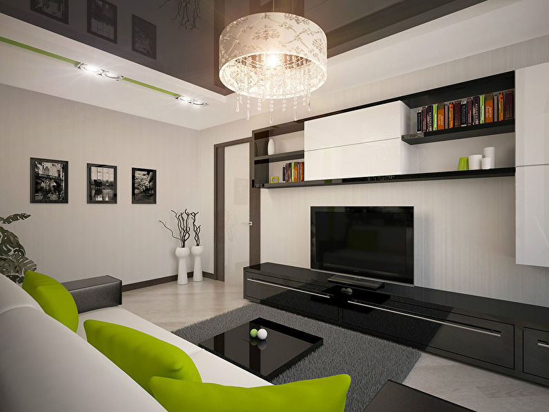 Minimalisme masculin: Appartement 37 m2 - photo 2