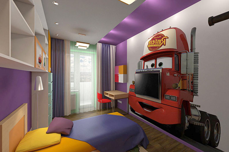 Children's Room in the Wheelbarrow Style - photo 2