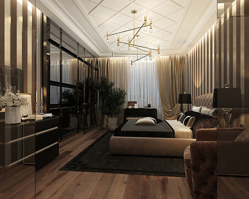 Black Diamond Bedroom Interior - photo 3