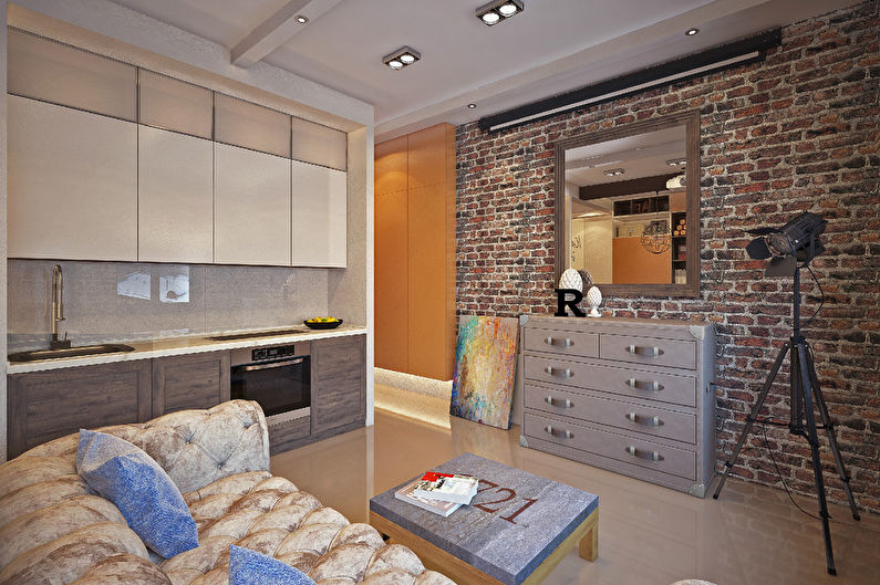 One-Room Apartment 35 m2, Moscow - photo 3