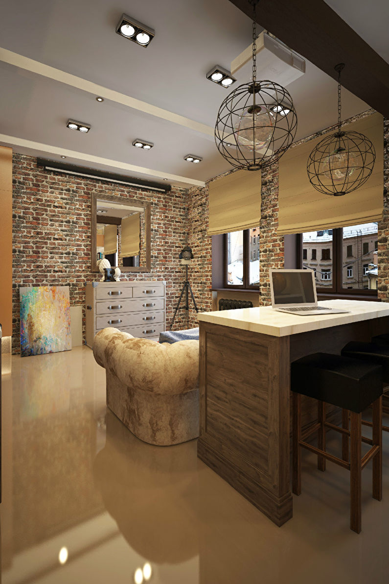 One-Room Apartment 35 m2, Moscow - photo 4