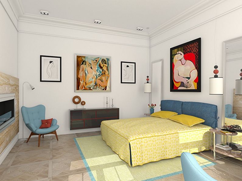 Inspired by Picasso: Bedroom Design - photo 2