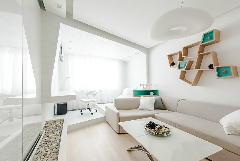 Living Room Design for Housing Issue