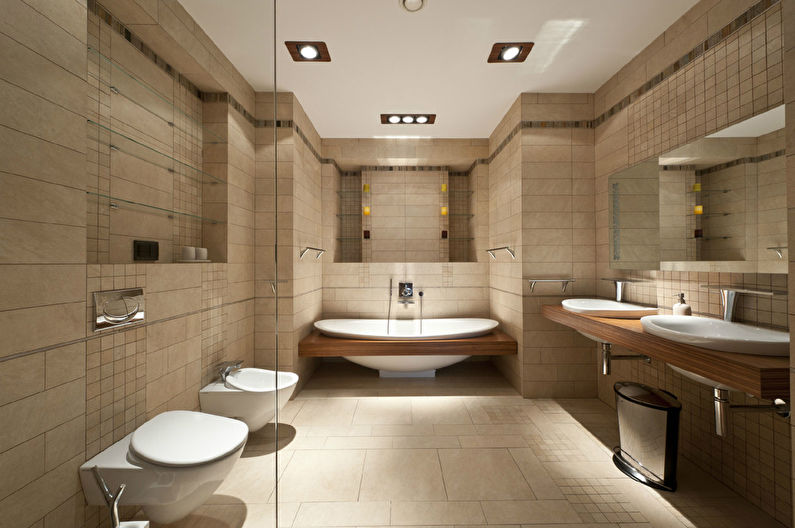 Brutale ergonomie badkamer
