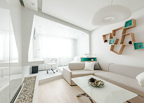 Living Room Design for Housing Issue