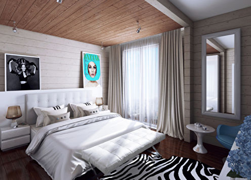 Bedroom for a modern girl