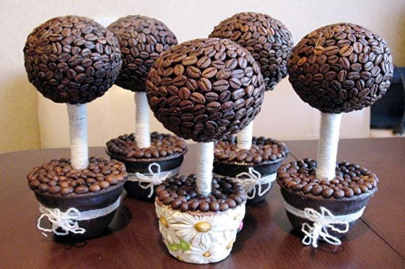 What is coffee topiary
