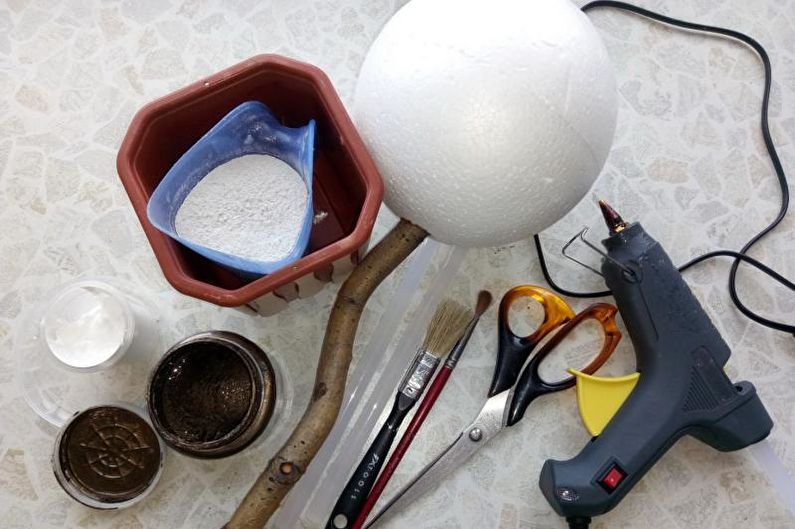 DIY Coffee Topiary - Tools & Materials