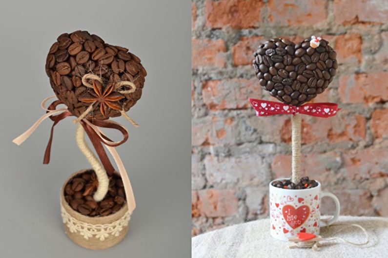 Ideas for Coffee Topiary - Valentine