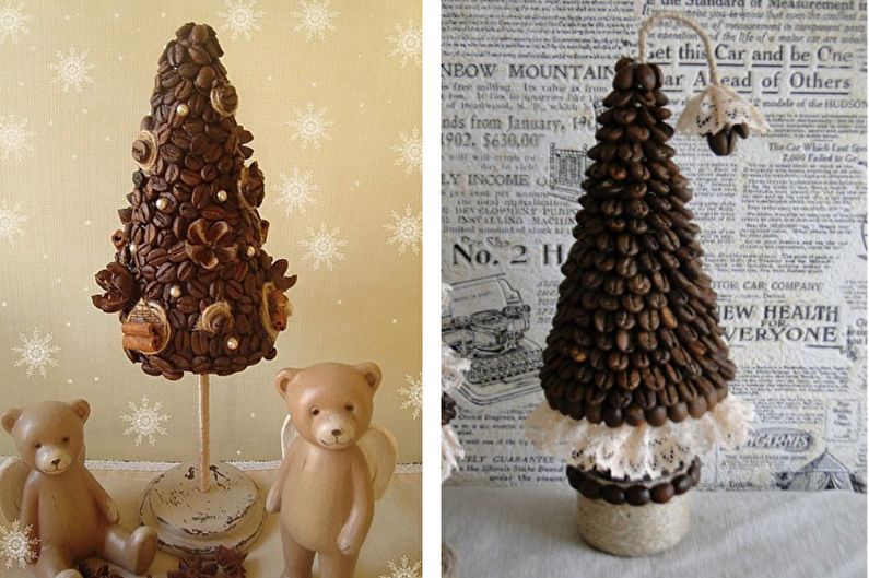 Ideas for Coffee Topiary - New Year