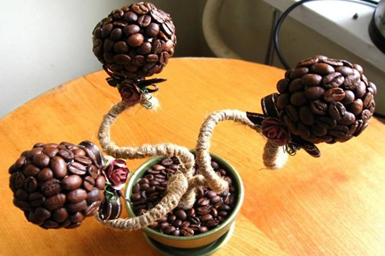 Coffee Topiary Ideas - Double and Triple