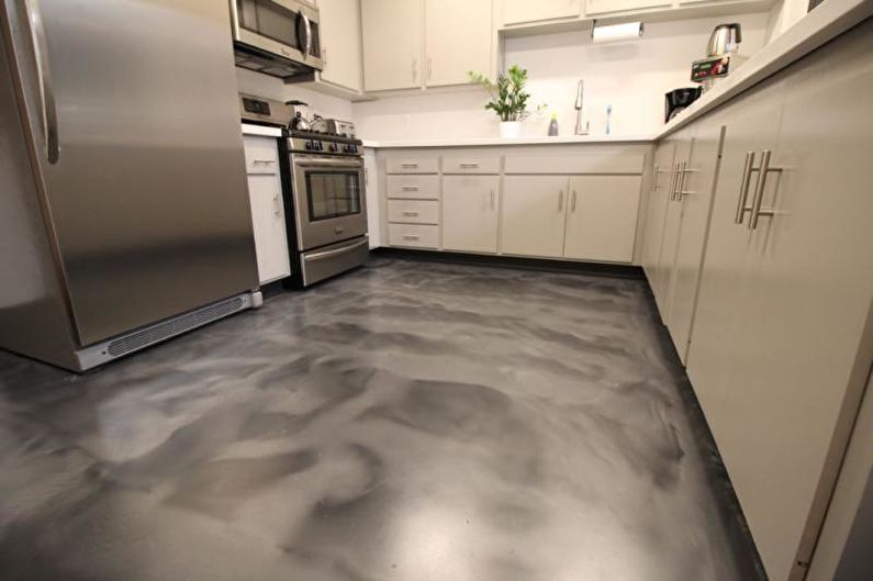 Bulk 3D floors in the kitchen