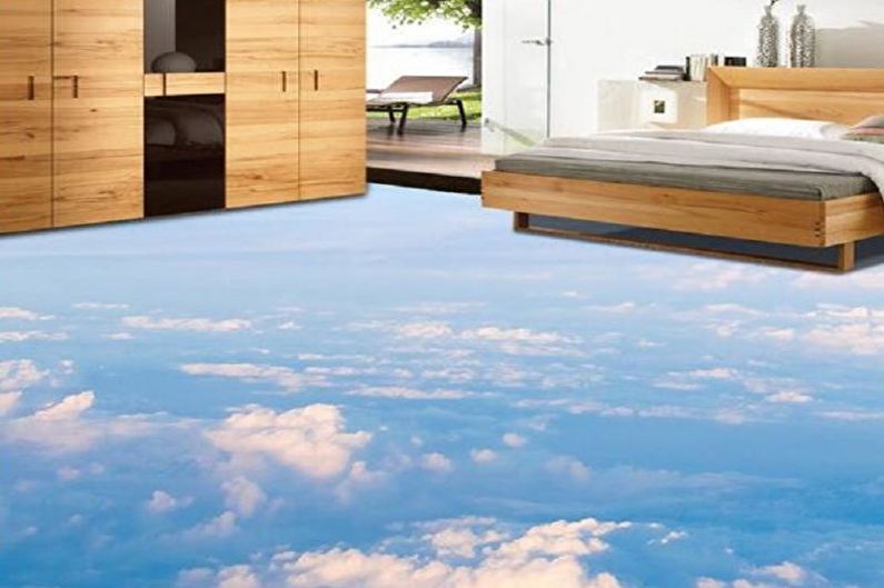 Bulk 3D floors in a bedroom