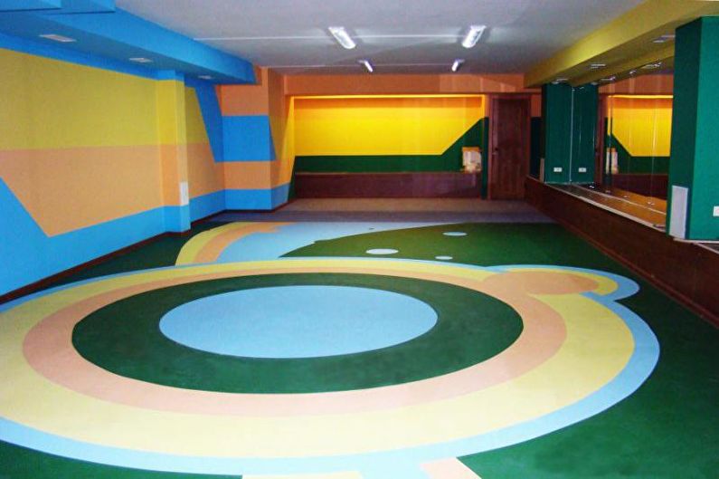 Bulk 3D floors in the children's room
