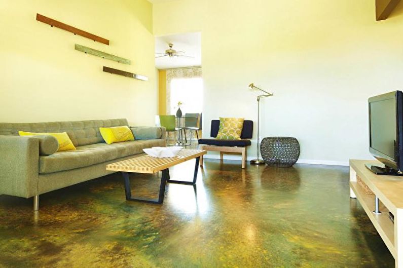 Bulk 3D floors in the living room