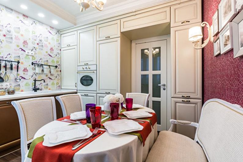 Beautiful kitchens photo - Kitchen-dining room 9 sq.m.