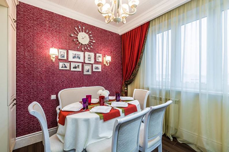 Beautiful kitchens photo - Kitchen-dining room 9 sq.m.