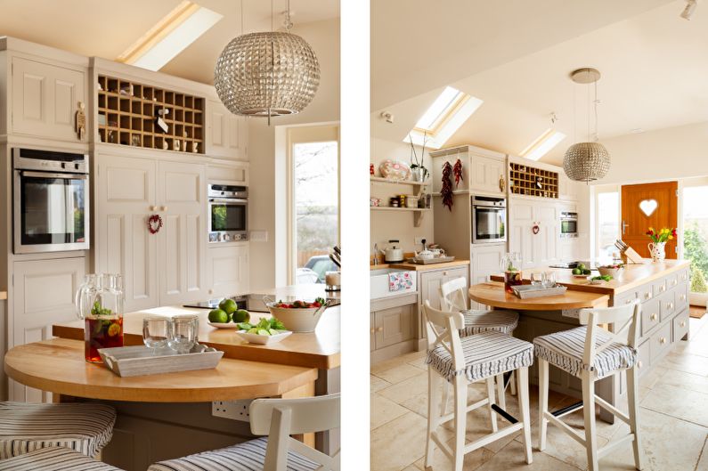 Beautiful kitchens photo - Kitchen with country furniture