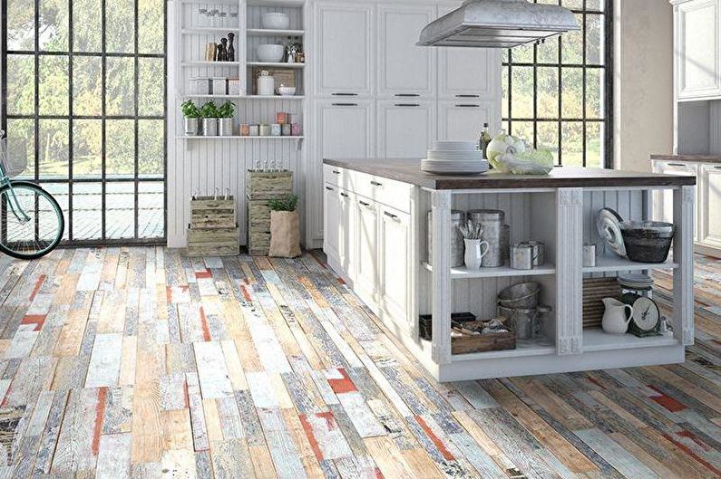 Design d'intérieur de loft - Fini de plancher