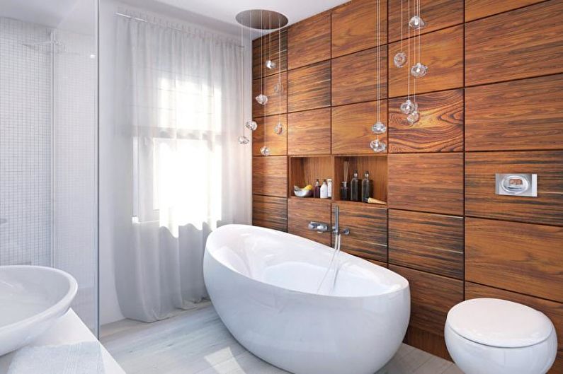 Combined bathroom in a modern style - Interior Design