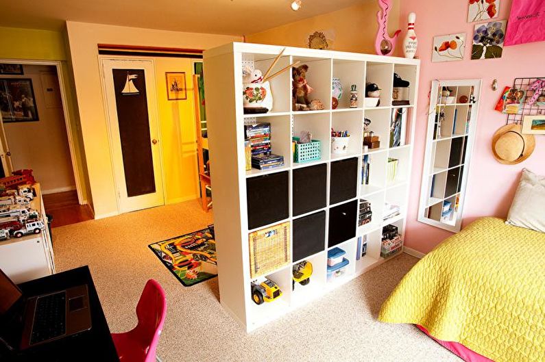 Zoning room for two children - Design a room for a teenager