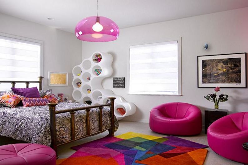 Interior design rooms for a teenager - photo