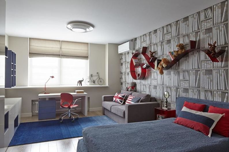 Interior design rooms for a teenager - photo