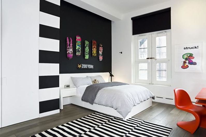 Interior design rooms for a teenager - photo
