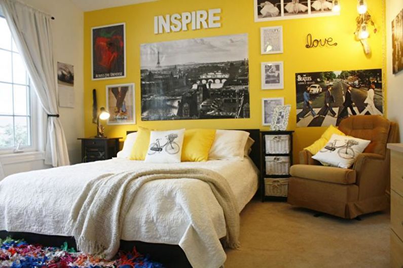 Interior design rooms for a teenager - photo
