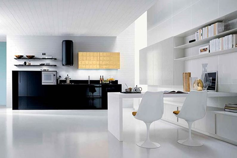 High-Tech Studio Kitchen - Interior Design