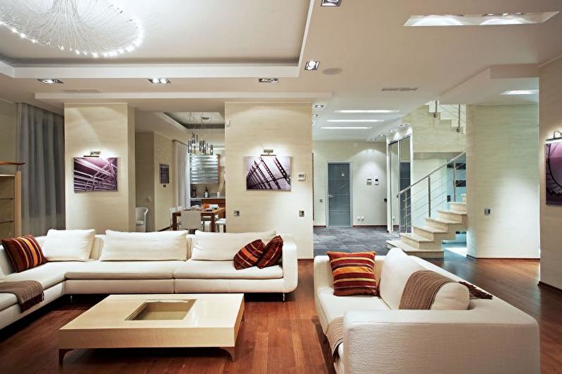 Living Room - Design an apartment in a modern style