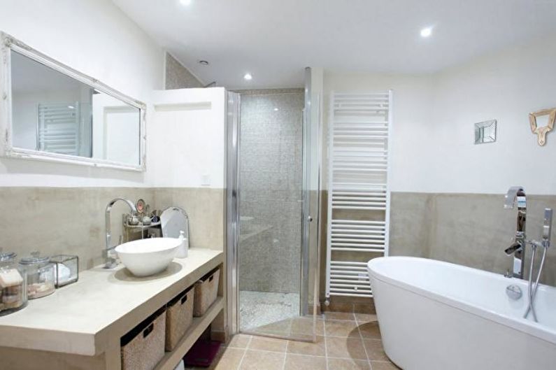 Bathroom - Design apartment in a modern style