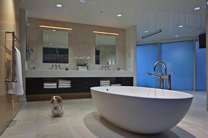 Bathroom - Design apartment in a modern style