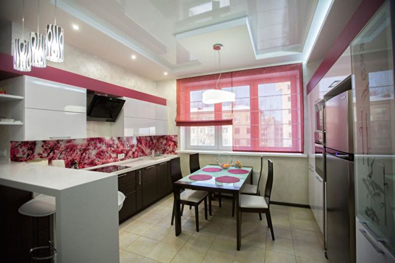 Interior design of an apartment in a modern style - photo