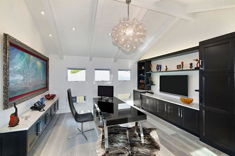 Interior design of an apartment in a modern style - photo