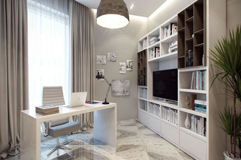 Interior design of an apartment in a modern style - photo