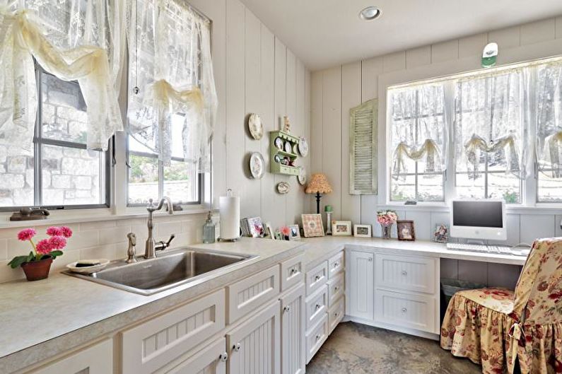 Kitchen - Provence style apartment design