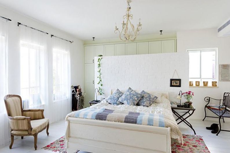 Bedroom - Provence style apartment design