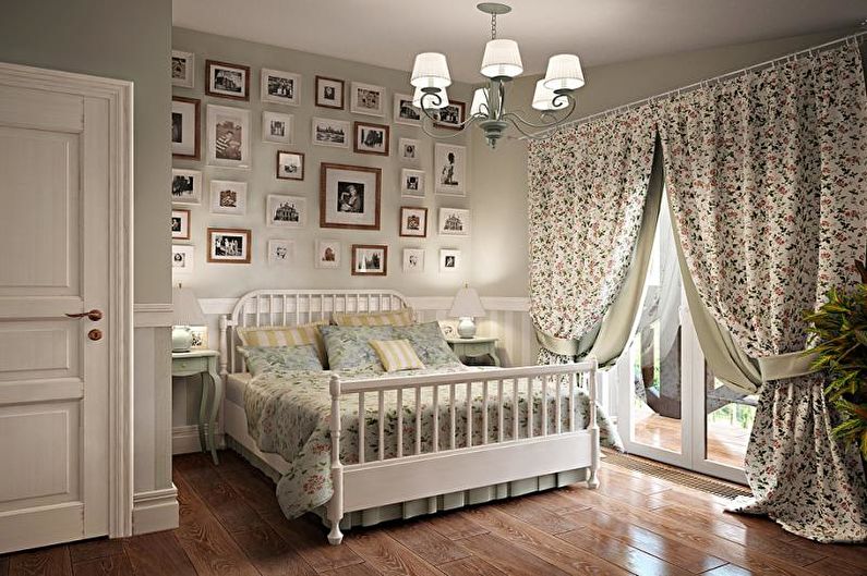 Bedroom - Provence style apartment design