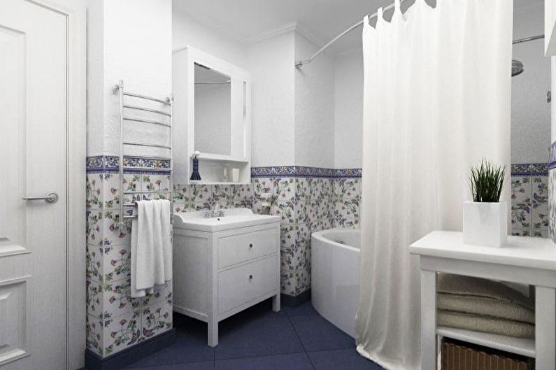 Bathroom - Provence style apartment design