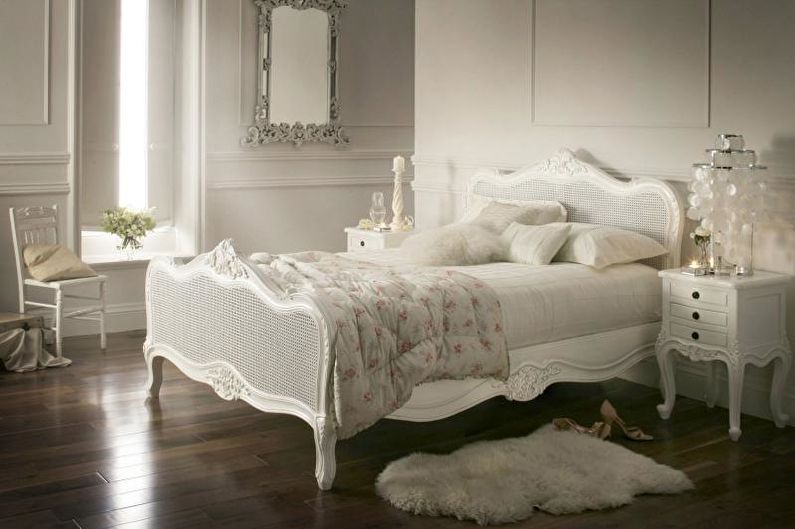 Interior design of an apartment in provence style - photo