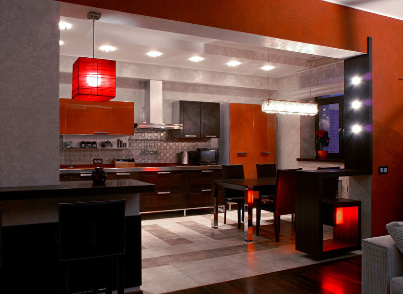 Kitchen-Living Room “Revolution in Space” - photo 4