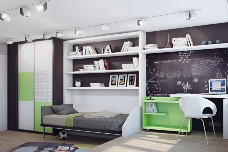 Room Design for a Teenage Boy - Furniture