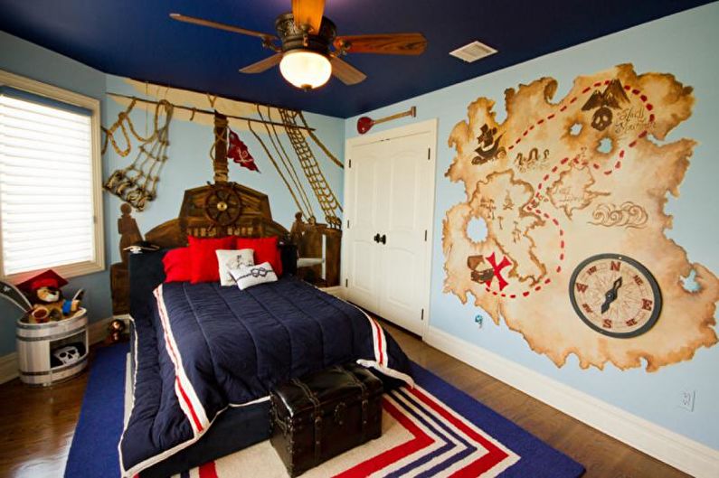 Room Design for a Teenage Boy - Decor and Accessories