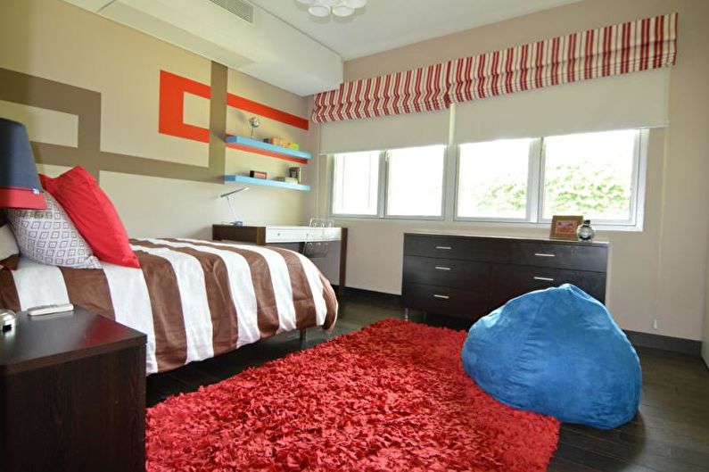 Interior design rooms for a teenage boy - photo