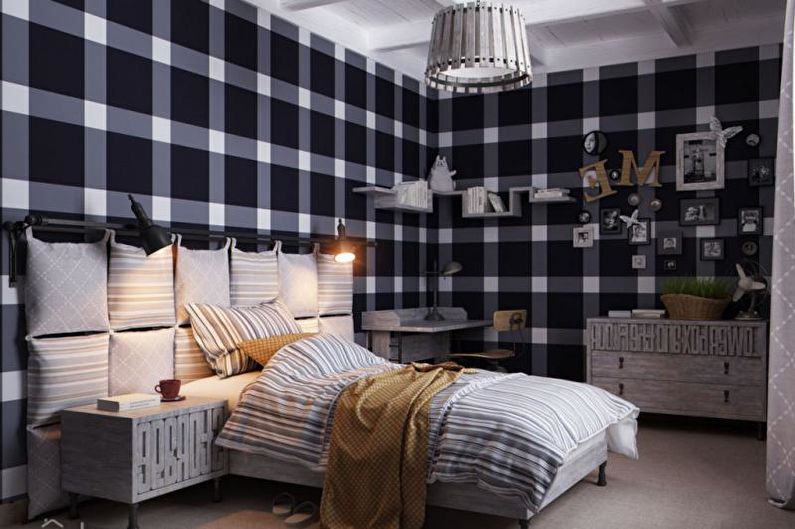 Interior design rooms for a teenage boy - photo