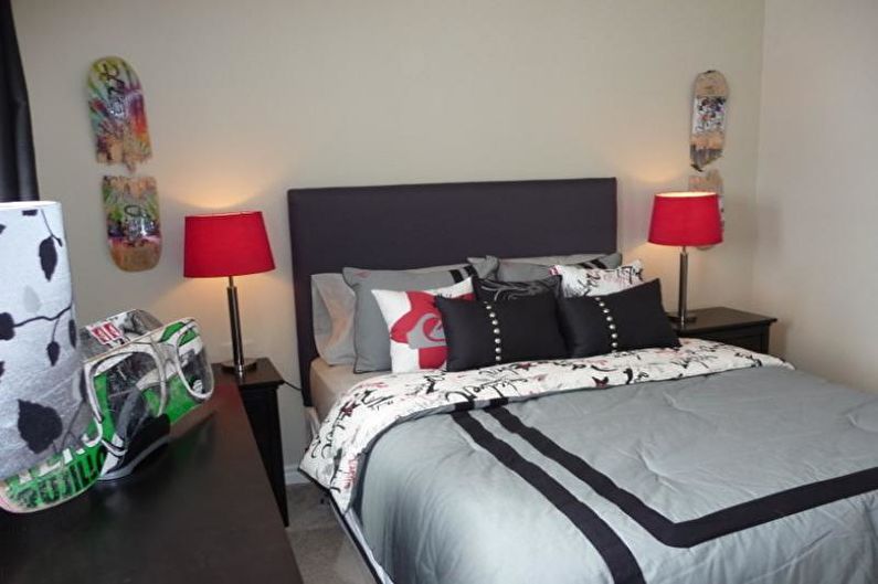 Interior design rooms for a teenage boy - photo